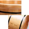 ENWIND Foot Spa Bath Household Wooden Foot Bath, Thick Wooden Foot Bath Foot Spa Bath Massager (Color : 35cm Covered) view 3