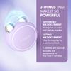 FOREO BEAR 2 go - Travel-friendly Toning Microcurrent Facial Device - For Fine Lines & Wrinkles - Anti Aging - Face Sculpting - Instant Full Face Lift - Firm & Contour - Compact Skin Care - Lavender view 3