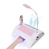 5 in 1 Nail Dust Collector with Drill, Multifunctional Electric Nail Drill Machine with Dust Collector Vacuum LED Desk Lamp Hand Rest Pillow for Acrylic Nails(US) view 1