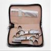 Hairdressing Scissors,Straight Cut + Hair Thinning Scissors Professional Hair Scissors Hair Scissors Men Professional for Women,Silver view 1