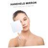 BIUDECO Handheld Mirror for Women Barber Mirror Ergonomic Handle Appropriate Length Portable for Travel view 4