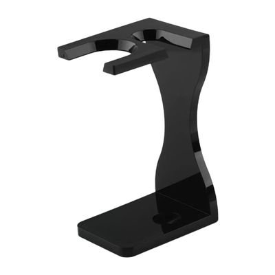 Beaupretty Beard Brush Holder Shaving Brush Display Stand Acrylic Material Razor Stand Bathroom Accessories