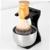 Beaupretty Beard Brush Holder Shaving Brush Display Stand Acrylic Material Razor Stand Bathroom Accessories view 2