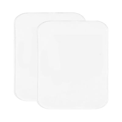 2 pcs Large Silicone Eyelash Pads for Lash Extension | XL Size 3.7 x 4.7 inches | Premade Lash Holder Sticky Pad for Eyelash Extension | Compatible with All Lash Tiles