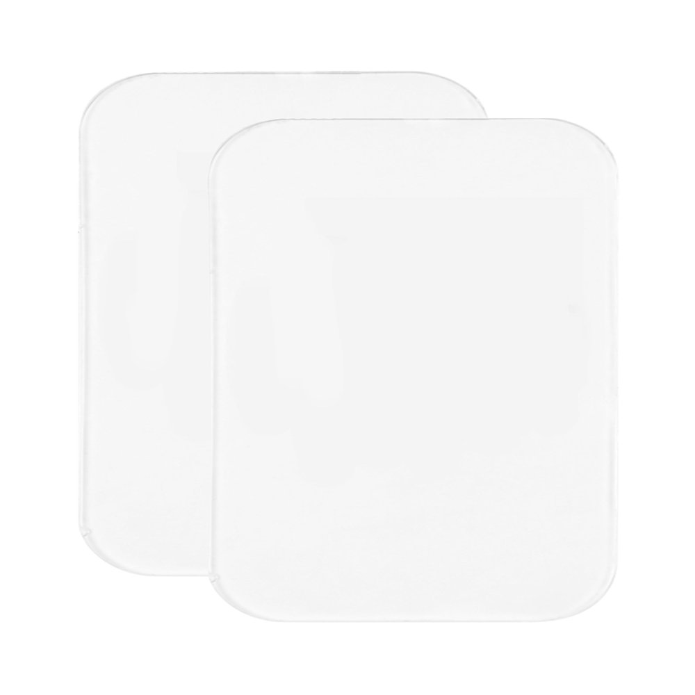 2 pcs Large Silicone Eyelash Pads for Lash Extension | XL Size 3.7 x 4.7 inches | Premade Lash Holder Sticky Pad for Eyelash Extension | Compatible with All Lash Tiles