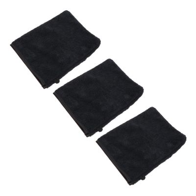 Beavorty 3pcs Makeup Gloves Exfoliating Facial Cleaning Mitts for Gentle Makeup Soft and Water-Absorbent Portable Washing Aid Lipstick and More