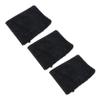 Beavorty 3pcs Makeup Gloves Exfoliating Facial Cleaning Mitts for Gentle Makeup Soft and Water-Absorbent Portable Washing Aid Lipstick and More view 1