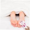 Beavorty Electric Foot Callus Remover Battery Operated Pedicure Tool for Dry Ergonomic Design for Heels Soles Toes Rosy view 2