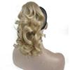 12" Curly Synthetic Clip In Claw Ponytail Hair Extension Synthetic Hairpiece With A Jaw/Claw Clip view 1