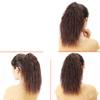 14'' Synthetic Long Corn Wavy Ponytail Wrap On Clip Hair Extensions Claw Ponytail High Temperature Fiber Hairpiece view 4