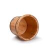 ENWIND Pedicure Foot Spa Cedar Wood Foot Bucket, Wooden Bath Foot Bucket, Heightened 35CM with Wooden Wash Basin Foot Spa Bath Massager view 3