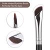Etercycle 5-Piece Set Eyeliner Brushes for Precision Makeup Application - Fine Angled & Ultra Thin Slanted Flat Angle for Professional Beauty Cosmetic Tool view 3