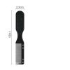 ZTRADA Hair Comb Black Doublesided Brush Nylon Beard Comb Family Shaving Carving Cleaning Brush view 4