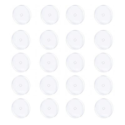 Clear Piercing Disc for Piercing Bump,Nose Piercing Bump Treatment Pressure Silicone Earrings for Keloids Healing Pads Belly Button Piercing Kit Nose Piercing Bump Treatment (7MM 20PC)