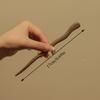 BDHRKTE 4 Pieces Of Sandalwood Hairpin, Ball Head Simple Spring Plate Hairpin, Retro Handmade Wooden Hair Stick Long Hair Sandalwood Hair Bun Ladies Hair Accessories view 2