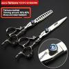 6/7/8/9 Inches Professional Hairdressing Scissors Set,Stainless Steel Hairdressing Scissors for Women & Men (6 inch 2PC) view 2
