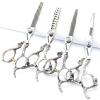 6/7/8/9 Inches Professional Hairdressing Scissors Set,Stainless Steel Hairdressing Scissors for Women & Men (6 inch 4PC) view 1