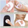 1 Pack 5 Inch Large Powder Puff for Face Powder, Ultra Soft Washable Loose Powder Puff Round Blending Sponge Puff Setting Powder Puff Body Powder Puff for Face Makeup Loose Powder Foundation view 4