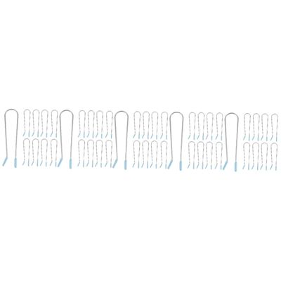 Beaupretty 100pcs Heated Rollers Hair Volumizing Roller Clips for Volume for Perm Kit