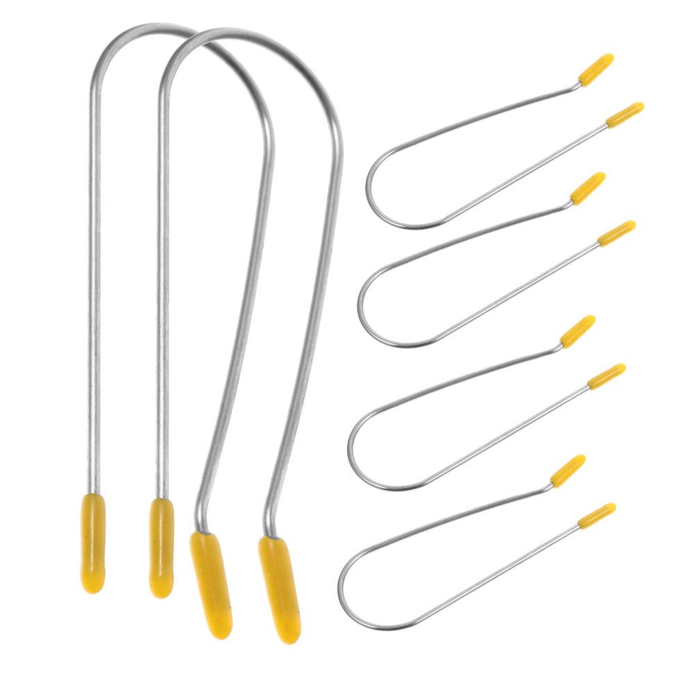 Beavorty 60pcs Hair Styling Tools Spiral Perm Rods Clips Hair Rollers Home Barber Kit