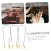 Beavorty 60pcs Hair Styling Tools Spiral Perm Rods Clips Hair Rollers Home Barber Kit view 3