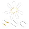 Beavorty 60pcs Hair Styling Tools Spiral Perm Rods Clips Hair Rollers Home Barber Kit view 4