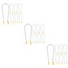 Beaupretty 60pcs Hot Roller Clips Hair Rollers Clips Spiral Perm Rods Hair Styling Tools Home Use view 1