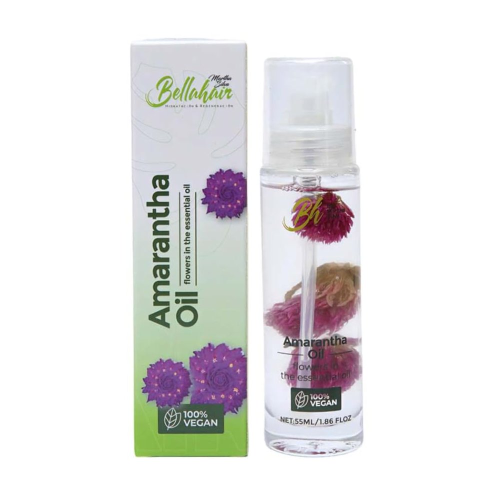 Bellahair |Revive, Strengthen & Shine with Our Luxurious Natural Hair Oil  Powered by Amaranth Oil for Hair Growth, Frizz Ease, Split End Repair, and Deep Hair Care Hydration