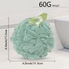 Yoget 4 Pack Shower Loofah Sponge, 60G Bath Sponge,Exfoliate, Cleanse, Soothe Skin view 2