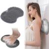 1 Pcs Shower Back & Foot Scrubber, Wall Mounted Back Scrubber Silicone Bath Massage Cushion Brush with Suction Cups, Bathroom Wash Mat Exfoliating Dead Skin Brush (L-Grey) view 1