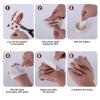 27 Sheets Halloween Temporary Tattoo stickers, Waterproof Blood Tattoo Halloween Scar Horror Temporary Tattoo for Kids Adults for Party Favour view 3