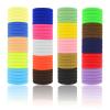 100 Pack Seamless Hair Ties for Women Girls Ponytail Holders for Thick Hair (mix color) view 1