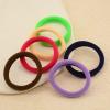 100 Pack Seamless Hair Ties for Women Girls Ponytail Holders for Thick Hair (mix color) view 4