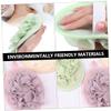 FOMIYES 4pcs Bath Ball Skin Cleaner Mesh Foaming Bath Bubble Ball for Relaxation view 4