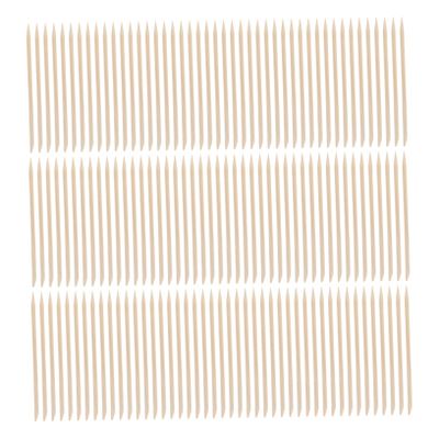 FOMIYES 300pcs Multifunctional Wooden Nail Sticks for Professional Manicure Cuticle Cleaning Tool for Nail Art Gentle and Comfortable Design for Personal and Salon Use