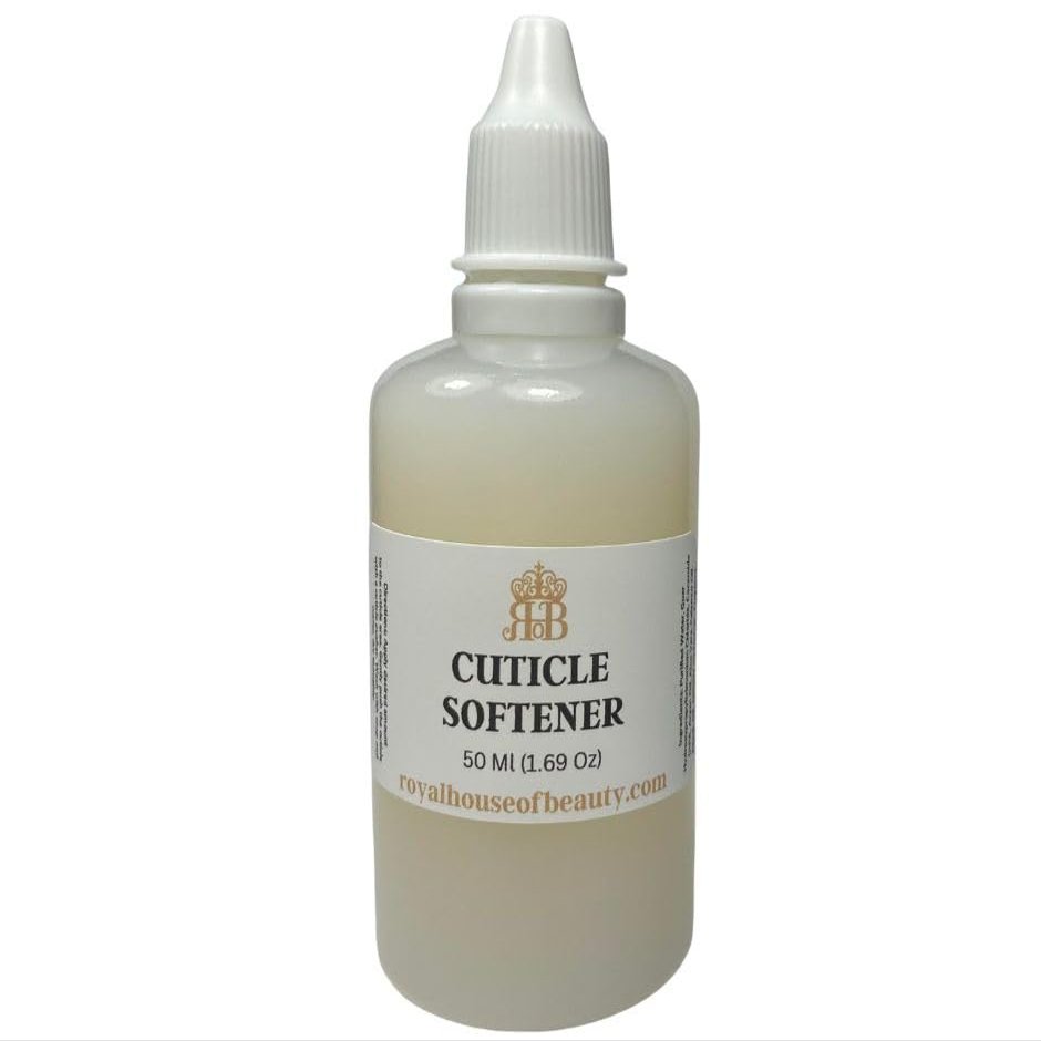 Cuticle Softener 50 ml (1.69 oz), Cuticle Remover, Manicure and Pedicure Tools, Removes and Exfoliates Dry Cuticles. Natural