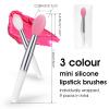 9PCS Reusable Lip Balm Applicator - Silicone Lipstick & Eyeshadow Brushes - Cream Lip Mask Beauty Tool Kit view 2