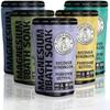 5 Pack Bundle: Coach Soak Recovery Bath Soak, Epsom Salt Bulk, Bath Salts Bulk, 5 Pack Bundle - Total of 15 Pounds (Mixed Bundle) view 1