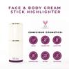 blinc Cream Stick Highlighter Midnight Glow, 3.5 Gram (Pack of 2) view 2