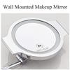 3X LED Wall Mounted Makeup Mirror, Magnifying Wall Bathroom Mirror, Single-Sided, 360 Degree Swivel, Extendable Arm, Round, for Girls, USB, Plug, Hardwired (Size : Hardwired) view 2