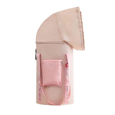 Foot Spa Foot Bath Foot Soaking Basin Foot Bath Basin Portable Foot Soak Tub Five layers of insulation Collapsible Folding Pedicure Barrel Soaker Portable gift storage bag ( Color : Pink , Size : 16.5