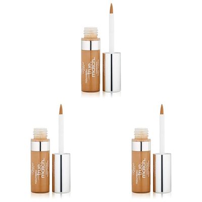 L'Oreal Paris True Match Super-Blendable Concealer, Light/Medium Neutral, 0.17-Fluid Ounce (Pack of 3)