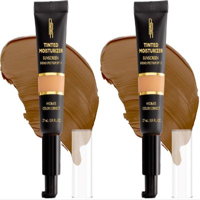 Black Radiance True Complexion Tinted Moisturizer SPF 15 Medium to Dark (Neutral) (Pack of 2)