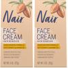 Nair Hair Remover Moisturizing Face Cream, with Sweet Almond Oil, 2OZ (Pack of 2) view 1