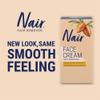 Nair Hair Remover Moisturizing Face Cream, with Sweet Almond Oil, 2OZ (Pack of 2) view 3