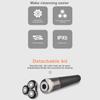 Head Shavers for Bald Men, 4in1 IPX5 multifunctional wet dry electric shaver for men facial body rechargeable electric razor hair shaver beard shaving view 2