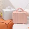 ASMEIR Mini travel case, portable makeup travel case hand luggage, anti-crush mini travel case, multiple colours, suitable for storing cosmetics and other small items when traveling black view 2