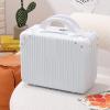 ASMEIR Mini travel case, portable makeup travel case hand luggage, anti-crush mini travel case, multiple colours, suitable for storing cosmetics and other small items when traveling black view 4