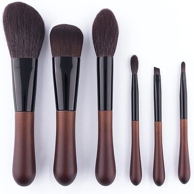 MIXIA Professional Makeup Brush Set with 5 Classic Makeup Brushes for Foundation, Concealer, Blush, Powder, Contouring, & Highlighting, Ideal Gift