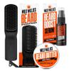 Wild Willies Beard Care Kit: Heated Beard Straightener for Men, Beard Butter, & Beard Growth Serum - Ultimate Grooming Tool Set, Beard Balm, Hydrating Serum, Hot Comb Beard Brush for Daily Use view 1